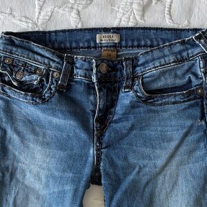 Becca TRUE RELIGION Women's Blue Jeans